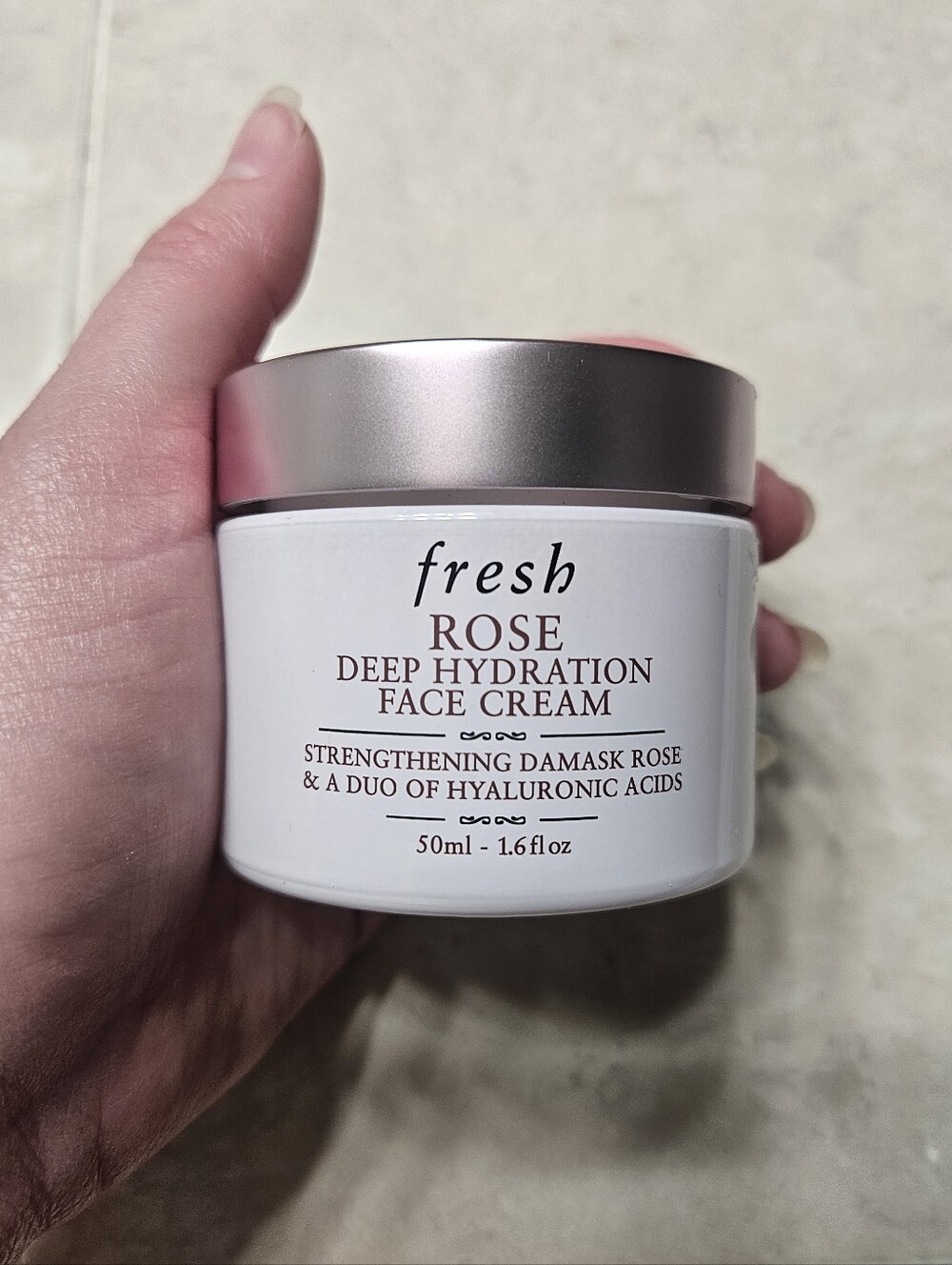 Fresh Rose and Hylaronic Acid Deep Hydration Moisturizer